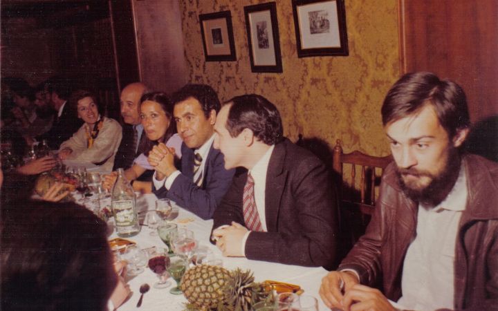 1979 1a promoció Agrònoms  sopar  1