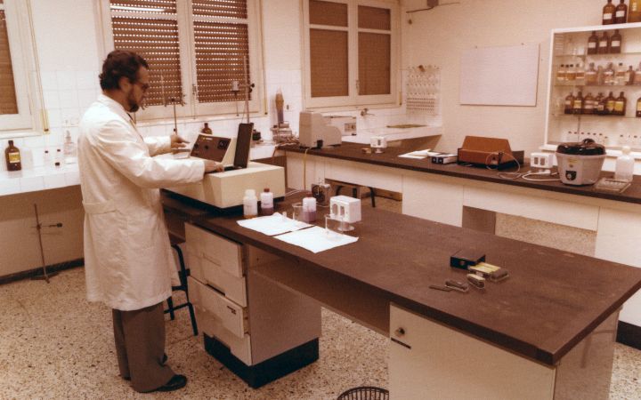 1980 Laboratori d'Anàlisi Quimica. Xavier Ferrán 2