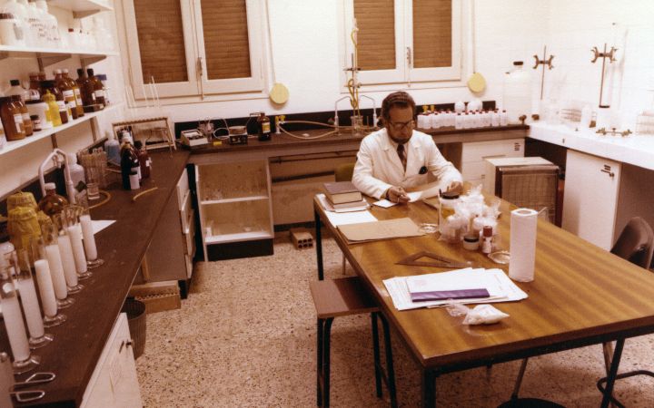 1980 Laboratori d'Anàlisi quimica. Xavier Ferrán