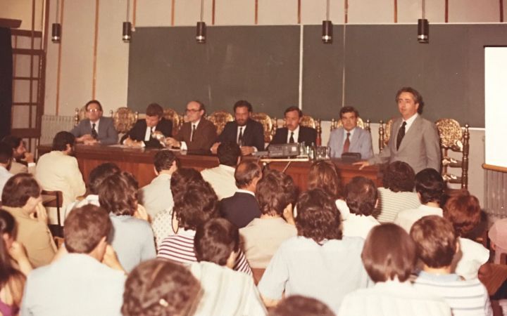 1982 juny Visita Saturnino de la Plaza núm.1