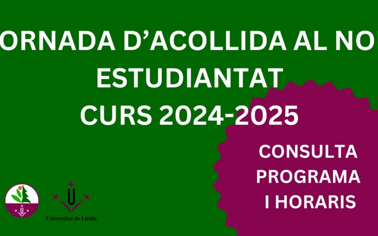 Jornada acollida 24-25