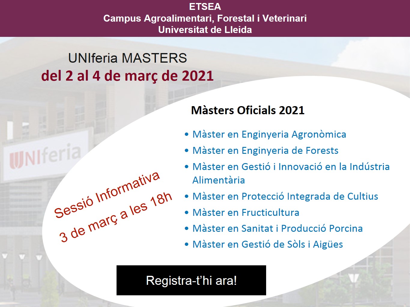 UNIFIRA MASTERS 2021  web ETSEA